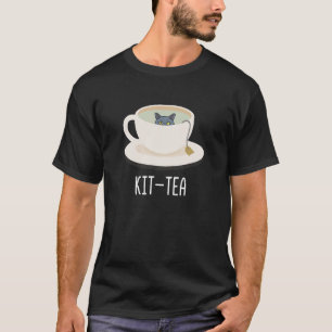Camiseta Gato Divertido Kit-Tea Gato Britânico de Pelo Curt