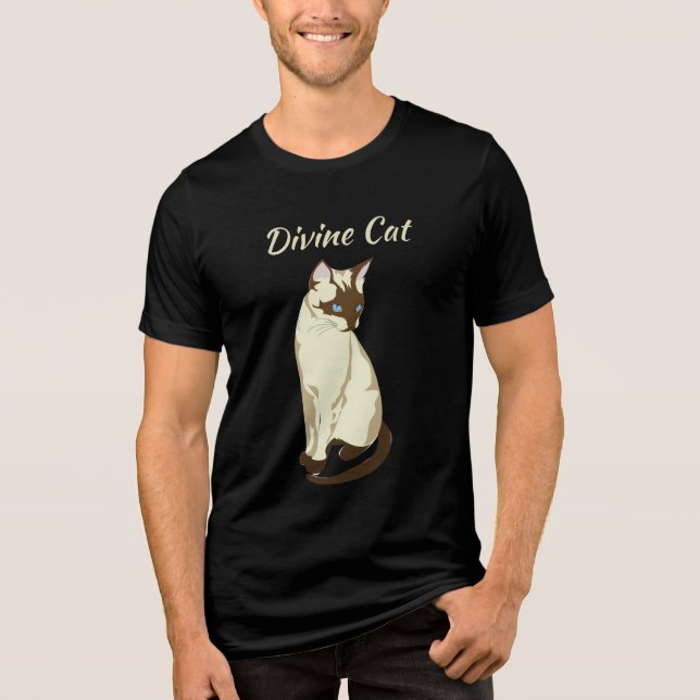 Camiseta Gato Divino (Frente)