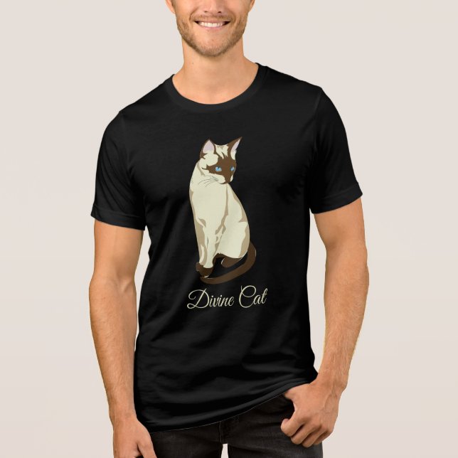Camiseta Gato Divino (Frente)