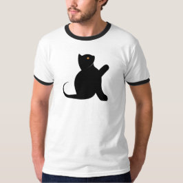 Camiseta Gato Dizendo Olá