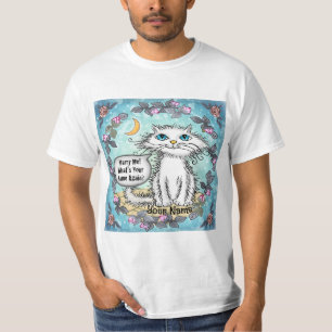 Camiseta Gato do casado Me Scraggles