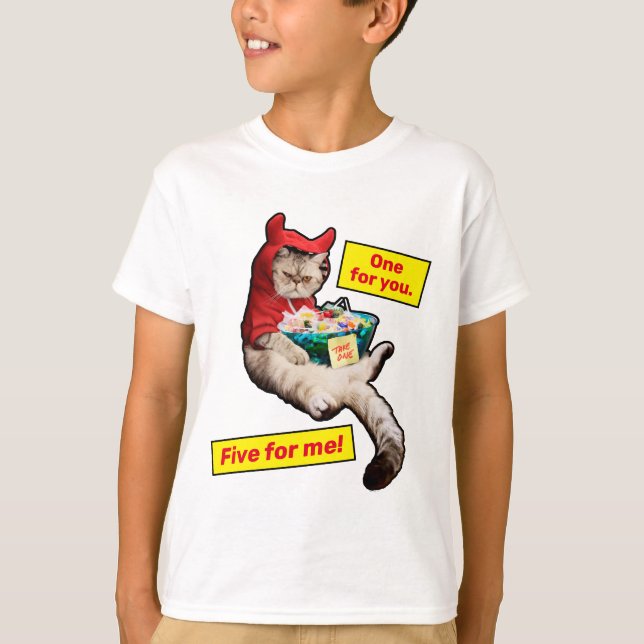 Camiseta Gato do Diabo Cranky (Frente)