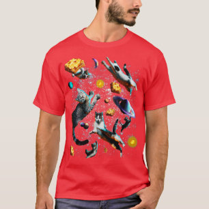 Camiseta Gato do Espaço Lasagna