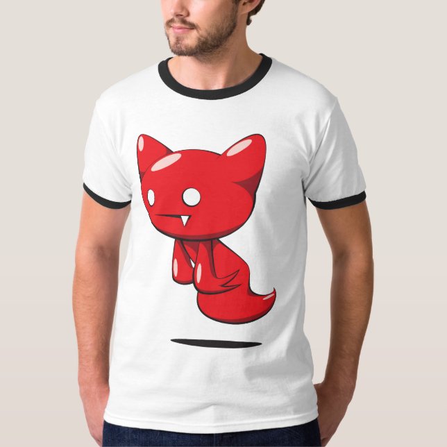 Camiseta Gato do fantasma (Frente)