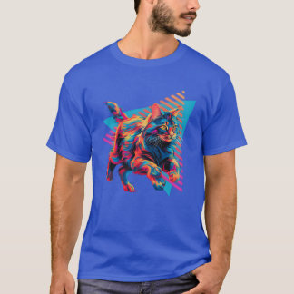 Camiseta Gato do Maine anos 80 90 menino