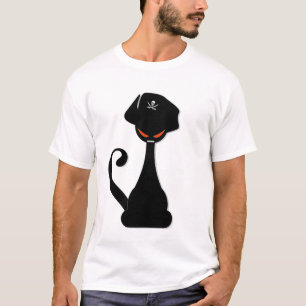 Camiseta Gato do pirata de Ninja