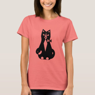 Camiseta Gato do smoking