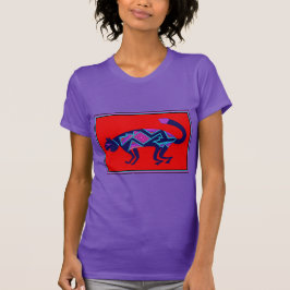 Camiseta Gato do sudoeste de Mimbres