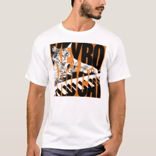 Camiseta Gato do teclado - bloco - T