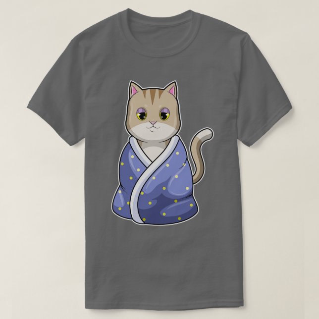Camiseta Gato Dormindo (Frente do Design)