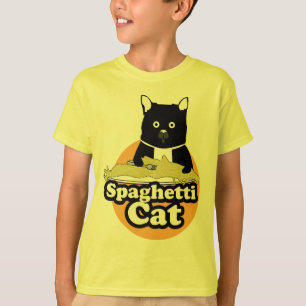 Camiseta Gato dos espaguetes
