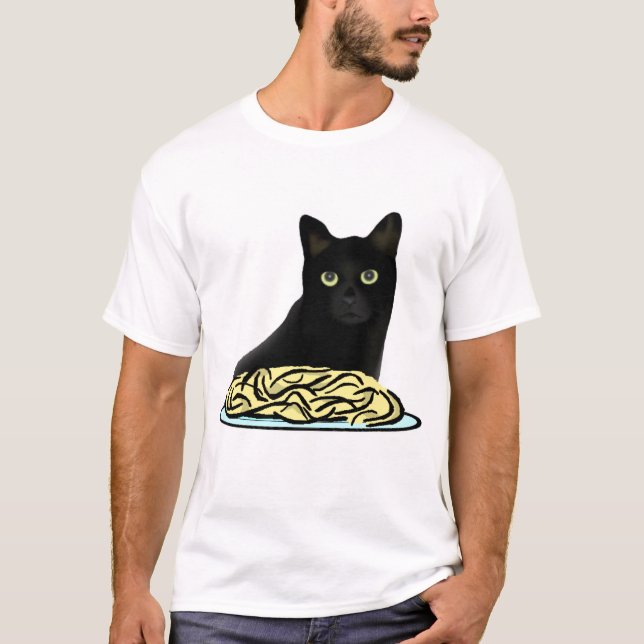 Camiseta Gato dos espaguetes (Frente)
