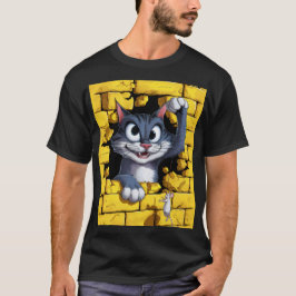 Camiseta Gato e rato.