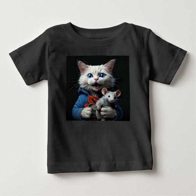 Camiseta Gato e Rato (Frente)