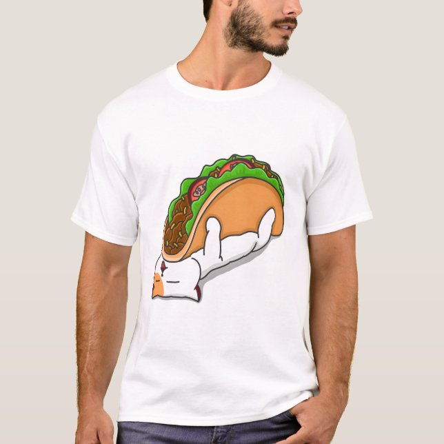 Camiseta Gato e Taco (Frente)