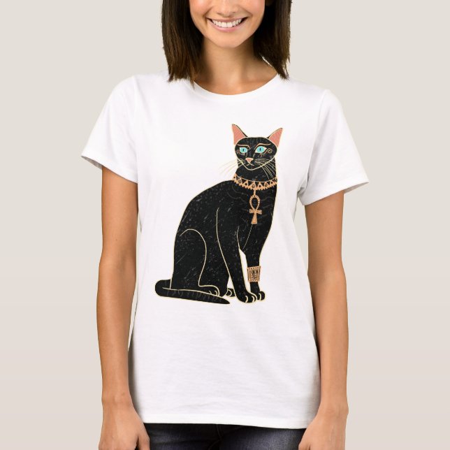 Camiseta Gato egípcio (Frente)