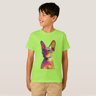 Camiseta Gato Egípcio Antigo