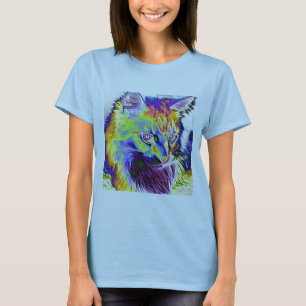 Camiseta Gato elétrico