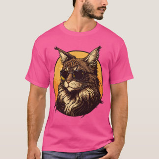 Camiseta Gato em tons 6