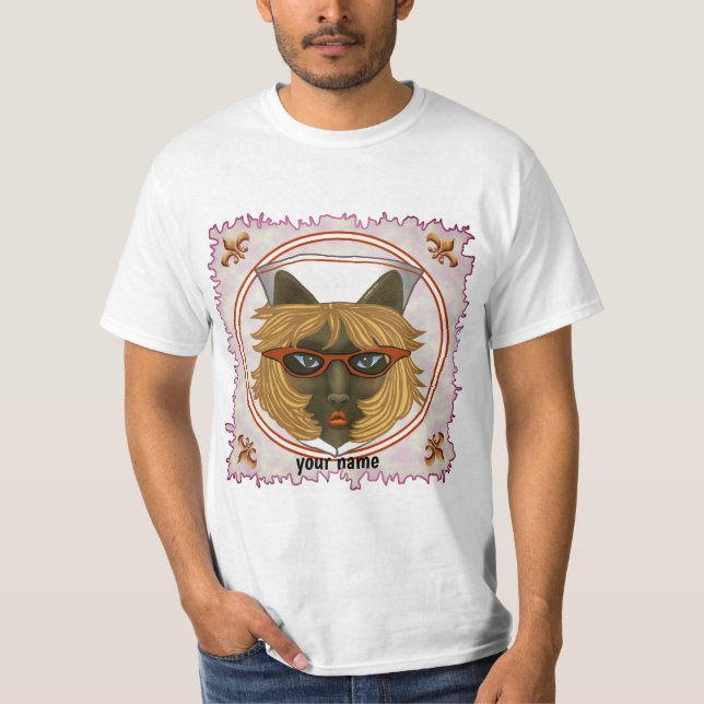 Camiseta Gato Enfermeiro (Frente)