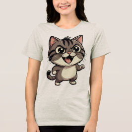 Camiseta Gato Engraçado -