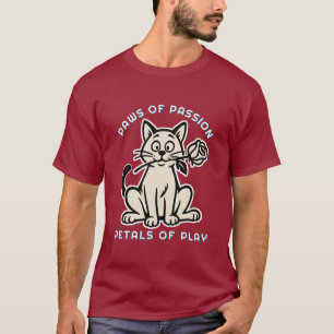 Camiseta gato engraçado