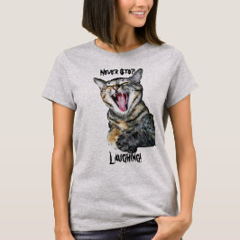 Camiseta Gato engraçado!