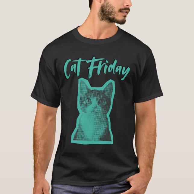 Camiseta Gato Engraçado (Frente)