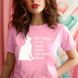 Camiseta Gato Engraçado