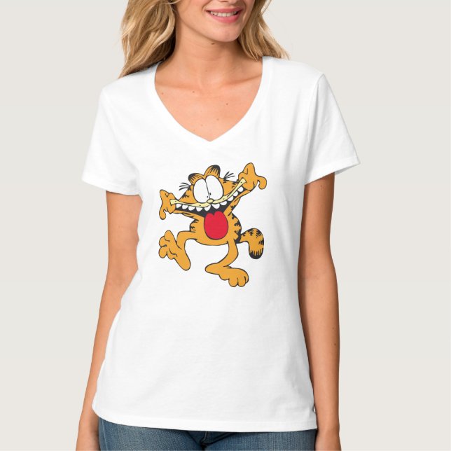 Camiseta Gato engraçado (Frente)