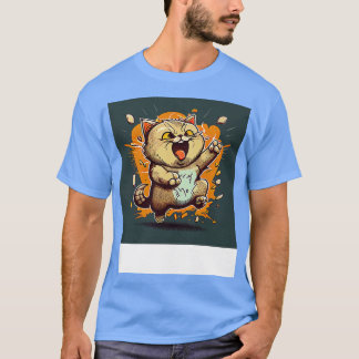 Camiseta Gato Engraçado 6