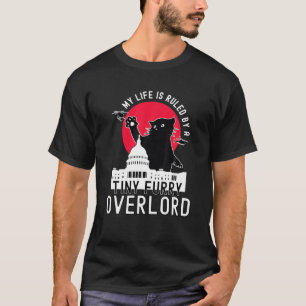 Camiseta Gato Engraçado - A Minha Vida É Dirigida Por Um Pe