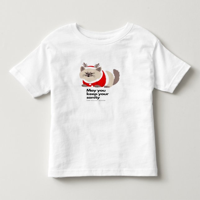 Camiseta Gato engraçado bonito (Frente)