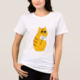 Camiseta Gato Engraçado, Camiseta Gato com Fome