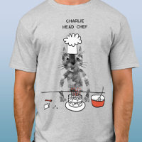 Gato Engraçado Chef Personalizado Cabeça Chef Cozi