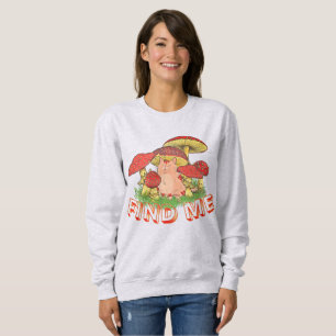 Camiseta Gato Engraçado Cogumelo
