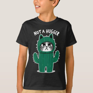 Camiseta Gato Engraçado E Engraçado, Não Um Menino E Menina