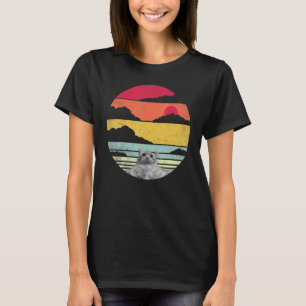 Camiseta Gato Engraçado Estilo Retro, selfie de gato Presen