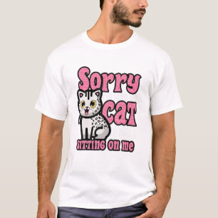 Camiseta Gato Engraçado Fão-Gatinho Kitten Proprietário 