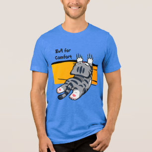 Camiseta Gato Engraçado, Gato Gordo, Letra Engraçada, T Mod
