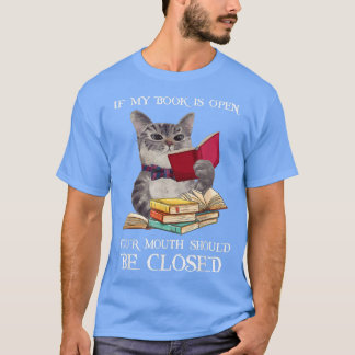Camiseta Gato Engraçado, Leitura do Livro