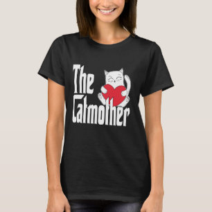 Camiseta Gato Engraçado Mãe Catmãe Bonita Gato Mãe Gatinho