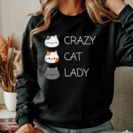 Camiseta Gato Engraçado Mãe Gato Louco Mulher-Gato Louca