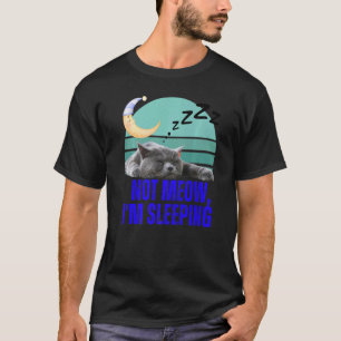 Camiseta Gato Engraçado Meme Retro Kitty Amante Felino Não