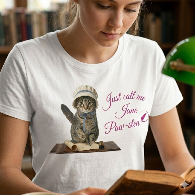 Camiseta Gato Engraçado Meme Touca Regência (Criador carregado)