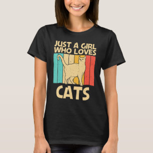 Camiseta Gato Engraçado Para Raparigas Gatinhas Gatinhas An