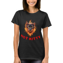 Gato engraçado rosto de gatinho quente em chamas