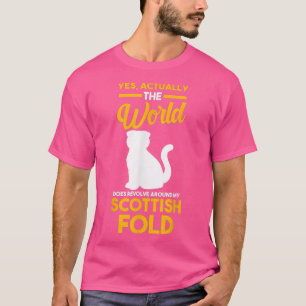 Camiseta Gato escocês