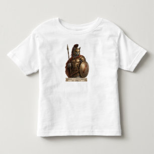 Camiseta Gato Espartano Azul Russo