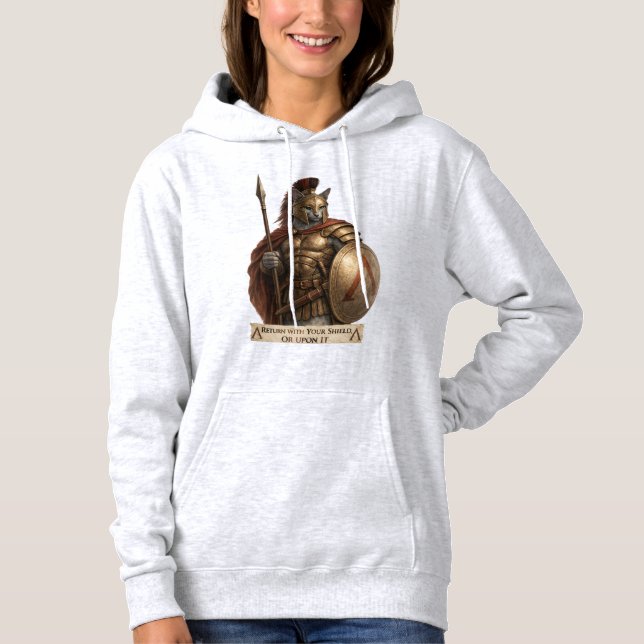 Camiseta Gato Espartano Azul Russo (Frente)